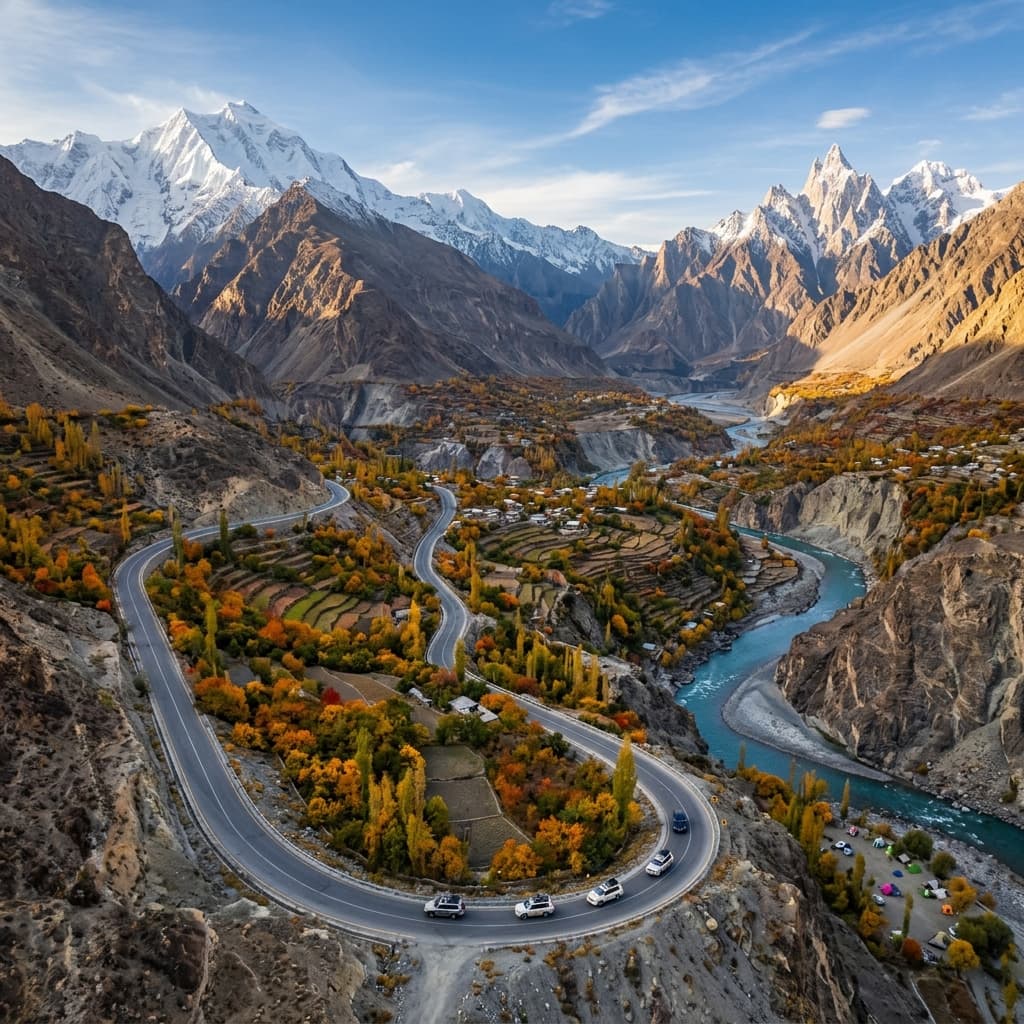 Skardu-Hunza-Skardu Panorama