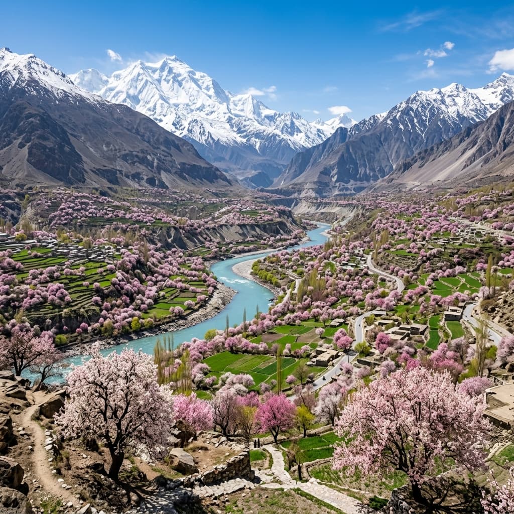 Karakoram Spring: Hunza & Skardu Blossom Journey