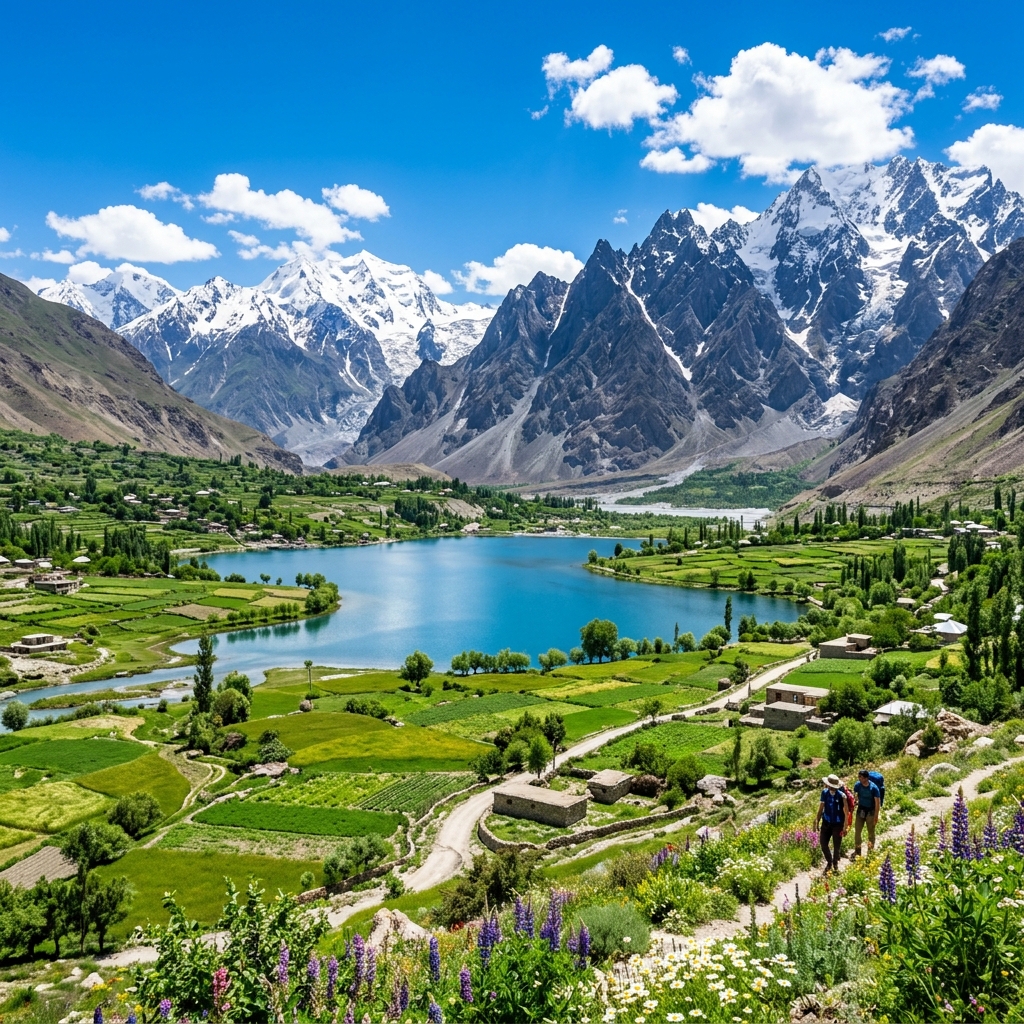 Skardu in Summer